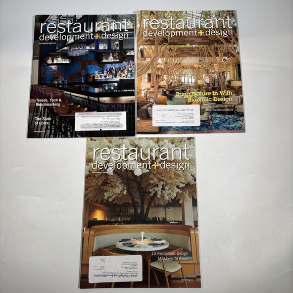 restaurant development + design magazine Lot 2023 2020 2019 Zoomba Group - Picture 1 of 8